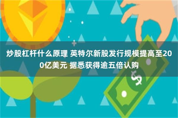 炒股杠杆什么原理 英特尔新股发行规模提高至200亿美元 据悉获得逾五倍认购