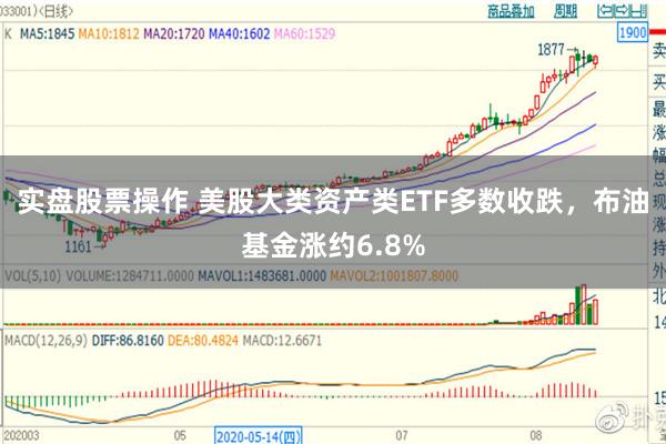 实盘股票操作 美股大类资产类ETF多数收跌，布油基金涨约6.8%