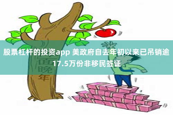 股票杠杆的投资app 美政府自去年初以来已吊销逾17.5万份非移民签证