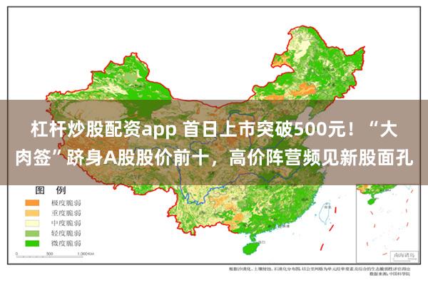 杠杆炒股配资app 首日上市突破500元！“大肉签”跻身A股股价前十，高价阵营频见新股面孔